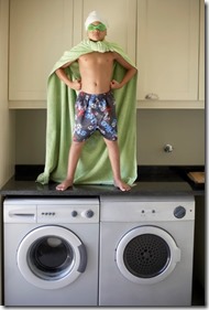Superman washing machine